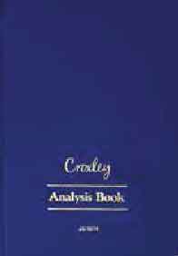 CROXLEY ANALYSIS BOOKS SERIES 6 4 CASH COLUMNS 1 PG
